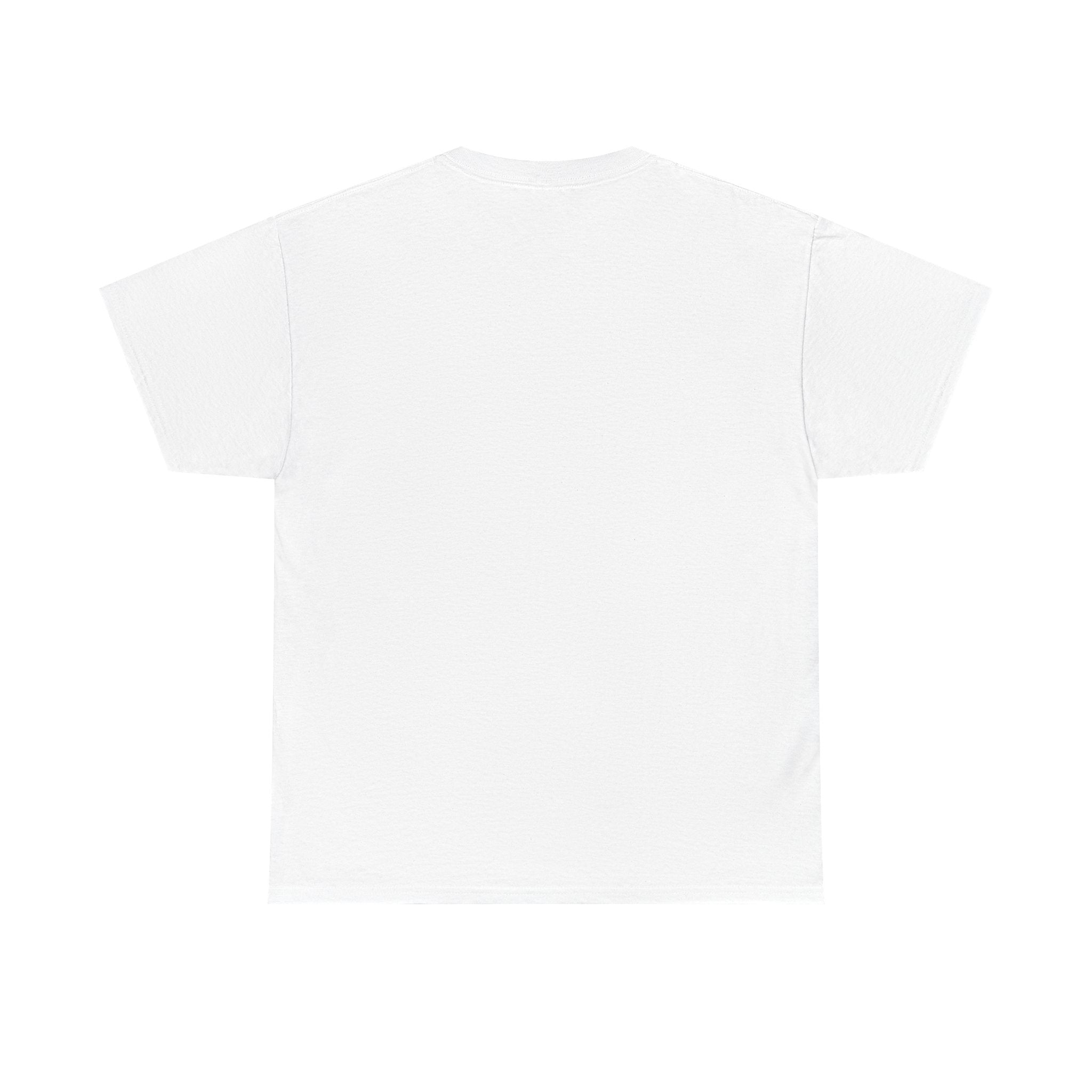 Backdraft Flame Logo Tee — Graphic White T-Shirt